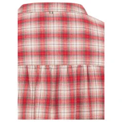 Camel Active Damen Langarm Bluse Magnolia Checked -Wellensteyn Shop camel active Blouse check magnolia 54 detail hinten