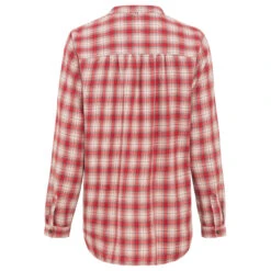 Camel Active Damen Langarm Bluse Magnolia Checked -Wellensteyn Shop camel active Blouse check magnolia 54 hinten