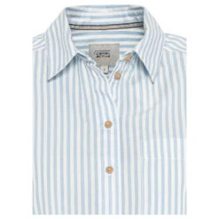 Camel Active Damen Langarm Bluse Light Blue Stripes -Wellensteyn Shop camel active blouse hemdbluse blau 41 detail