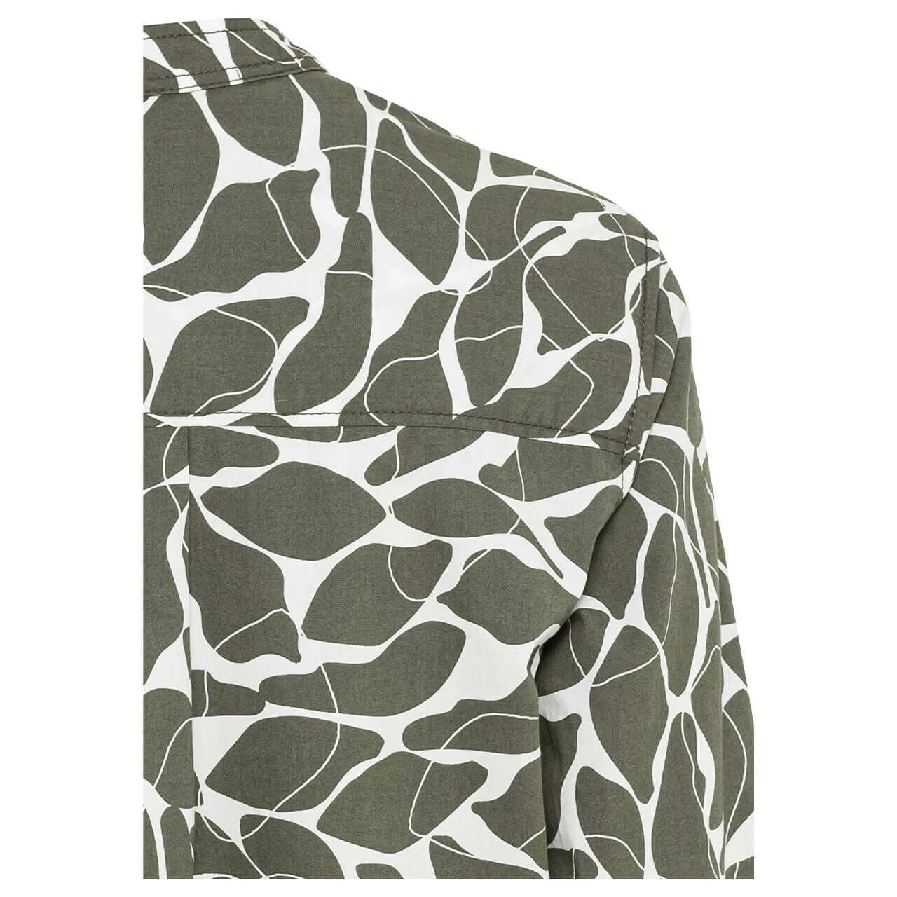 Camel Active Damen Langarm Bluse Olive Printed 6 Camel Active Damen Langarm Bluse Olive Printed – Bild 4
