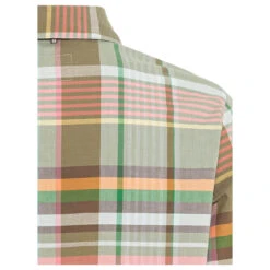 Camel Active Damen Langarm Bluse Multicolor Check -Wellensteyn Shop camel active hemd gruen 32 detail hinten