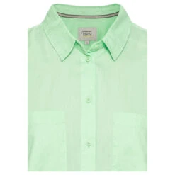 Camel Active Damen Kurzarm Bluse Pistaccio 8 Camel Active Damen Kurzarm Bluse Pistaccio -Wellensteyn Shop camel active hemd gruen 74 detail vorne 28129