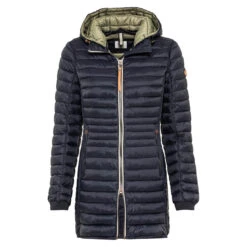 Camel Active Damen Kurzmantel Deep Blue