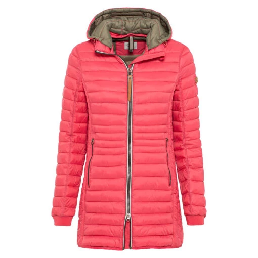 Camel Active Damen Kurzmantel Berry Pink -Wellensteyn Shop camel active jacket rosa 55 ansicht