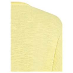 Camel Active Damen 3/4 Arm Shirt Limoncello -Wellensteyn Shop camel active langarmshirt gelb 61 detail hinten