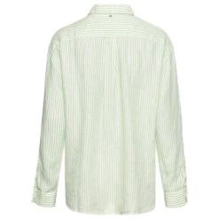 Camel Active Damen Langarm Bluse Pistaccio Striped -Wellensteyn Shop camel active outdoor hemd gruen 74 hinten