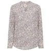 Camel Active Damen Langarm Bluse Grey Leo -Wellensteyn Shop camel active shirt bluse muster grau pink 95 ansicht