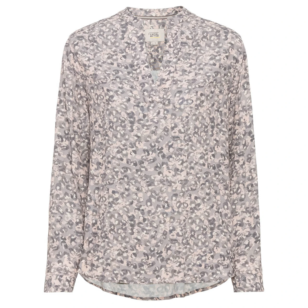 Camel Active Damen Langarm Bluse Grey Leo 3 Camel Active Damen Langarm Bluse Grey Leo