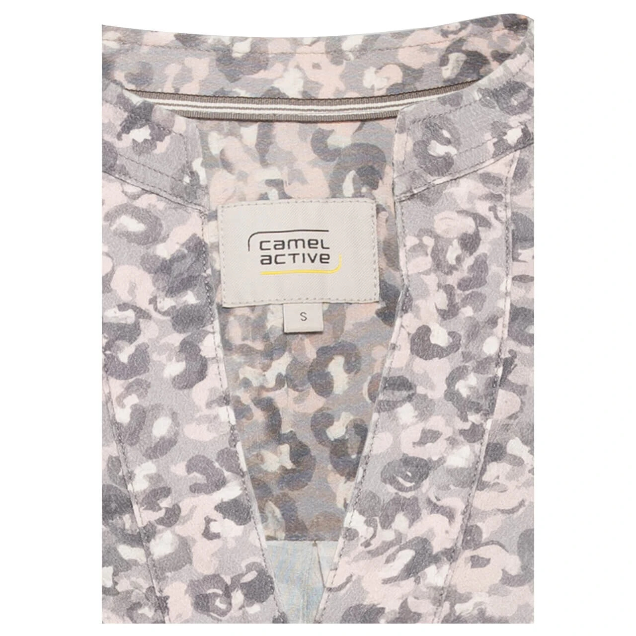 Camel Active Damen Langarm Bluse Grey Leo 5 Camel Active Damen Langarm Bluse Grey Leo – Bild 3