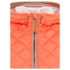 Camel Active Damen Jacke Coral Red -Wellensteyn Shop camel active steppjacke orange 55 detail