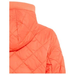 Camel Active Damen Jacke Coral Red -Wellensteyn Shop camel active steppjacke orange 55 detail hinten