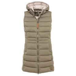 Camel Active Damen Long Weste Sage