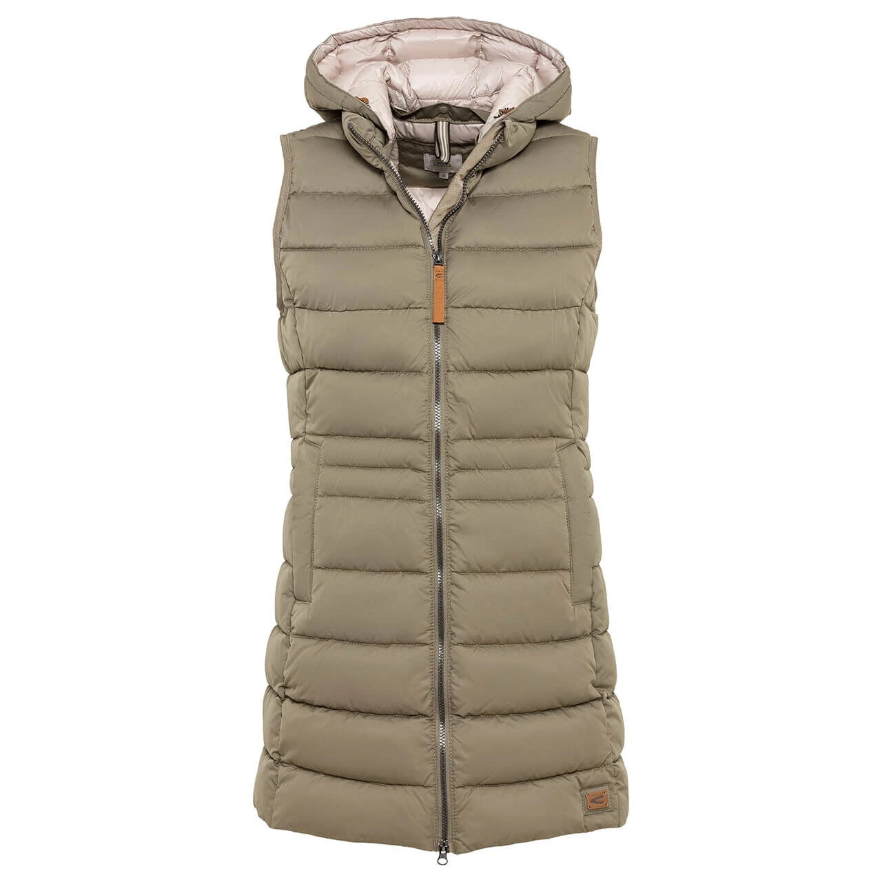 Camel Active Damen Long Weste Sage 3 Camel Active Damen Long Weste Sage