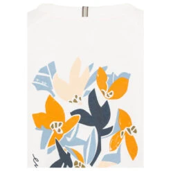 Camel Active Damen Sweatshirt Milk White Back Print -Wellensteyn Shop camel active sweatshirt weiss 86 detail hinten