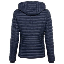 Camel Active Damen Jacke Midnight Blue -Wellensteyn Shop camel jacke blouson blau 43 hinten