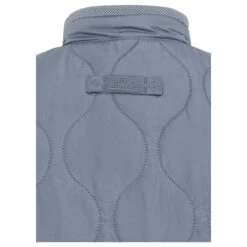 Camel Active Damen Weste Smoke Blue -Wellensteyn Shop camelac tive vest weste blau 40 detail hinten