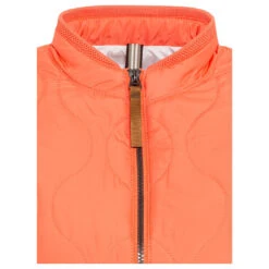 Camel Active Damen Weste Nectarine -Wellensteyn Shop camelac tive vest weste orange 55 detail vorne