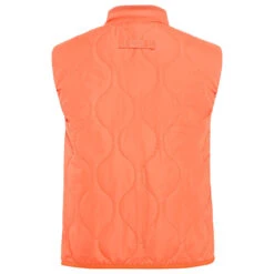 Camel Active Damen Weste Nectarine -Wellensteyn Shop camelac tive vest weste orange 55 hinten