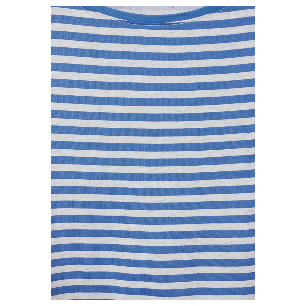 Cecil Damen 3/4 Arm Shirt Boatneck Melange Stripe Water Blue 7 Cecil Damen 3/4 Arm Shirt Boatneck Melange Stripe Water Blue – Bild 5