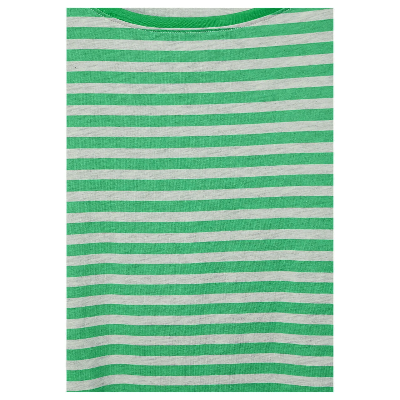 Cecil Damen 3/4 Arm Shirt Boatneck Melange Stripe Celery Green 7 Cecil Damen 3/4 Arm Shirt Boatneck Melange Stripe Celery Green – Bild 5