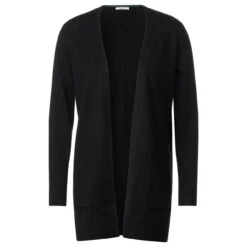 Cecil Damen Long Strickjacke Cosy Cardigan Black