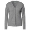 Cecil Damen Strickjacke Cosy Buttoned Cardigan Mineral Grey Melange -Wellensteyn Shop cecil cosy buttoned cardigan grau 10327