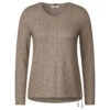 Cecil Damen Pullover Cosy Taupe Melange -Wellensteyn Shop cecil cosy shirt beige 12479