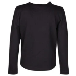 Cecil Damen Sweatshirt Cropped Structure Black -Wellensteyn Shop cecil cropped structure shirt schwarz 10001 hinten