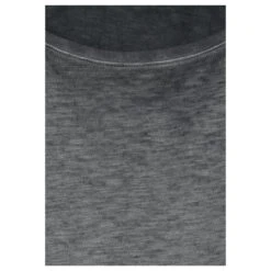 Cecil Damen T-Shirt GMD Black -Wellensteyn Shop cecil gmd shirt grau 10001 detail