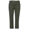 Cecil New York Capri 3/4 Baumwollhose Utility Olive -Wellensteyn Shop cecil hose capri olive 13036