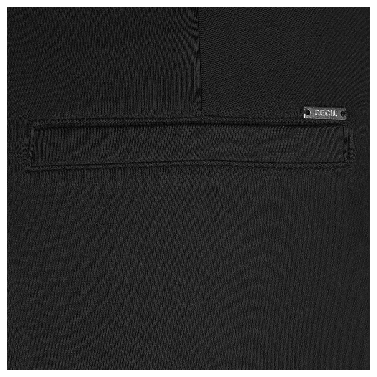 Cecil Neele Wideleg 7/8 Hose Black 5 Cecil Neele Wideleg 7/8 Hose Black – Bild 3