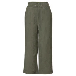 Cecil Neele Structure 7/8 Hose Cool Khaki -Wellensteyn Shop cecil jeans neele structure gruen 15747 ansicht vorne