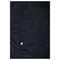 Cecil New York Capri Papertouch 3/4 Baumwollhose Deep Blue -Wellensteyn Shop cecil jeans new york papertouch 3 4 blau 10128 ansicht detail seite