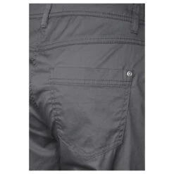 Cecil New York Capri Papertouch 3/4 Baumwollhose Graphit Light Grey -Wellensteyn Shop cecil jeans new york papertouch 3 4 grau 10498 ansicht detail hinten