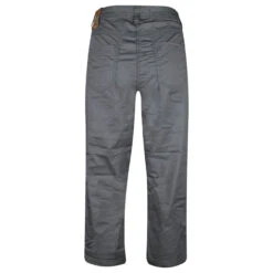 Cecil New York Capri Papertouch 3/4 Baumwollhose Graphit Light Grey -Wellensteyn Shop cecil jeans new york papertouch 3 4 grau 10498 hinten