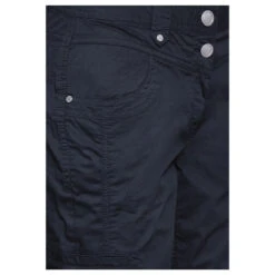 Cecil New York Capri Papertouch 3/4 Baumwollhose Universal Blue -Wellensteyn Shop cecil jeans new york papertouch blau 15512 ansicht detail vorne