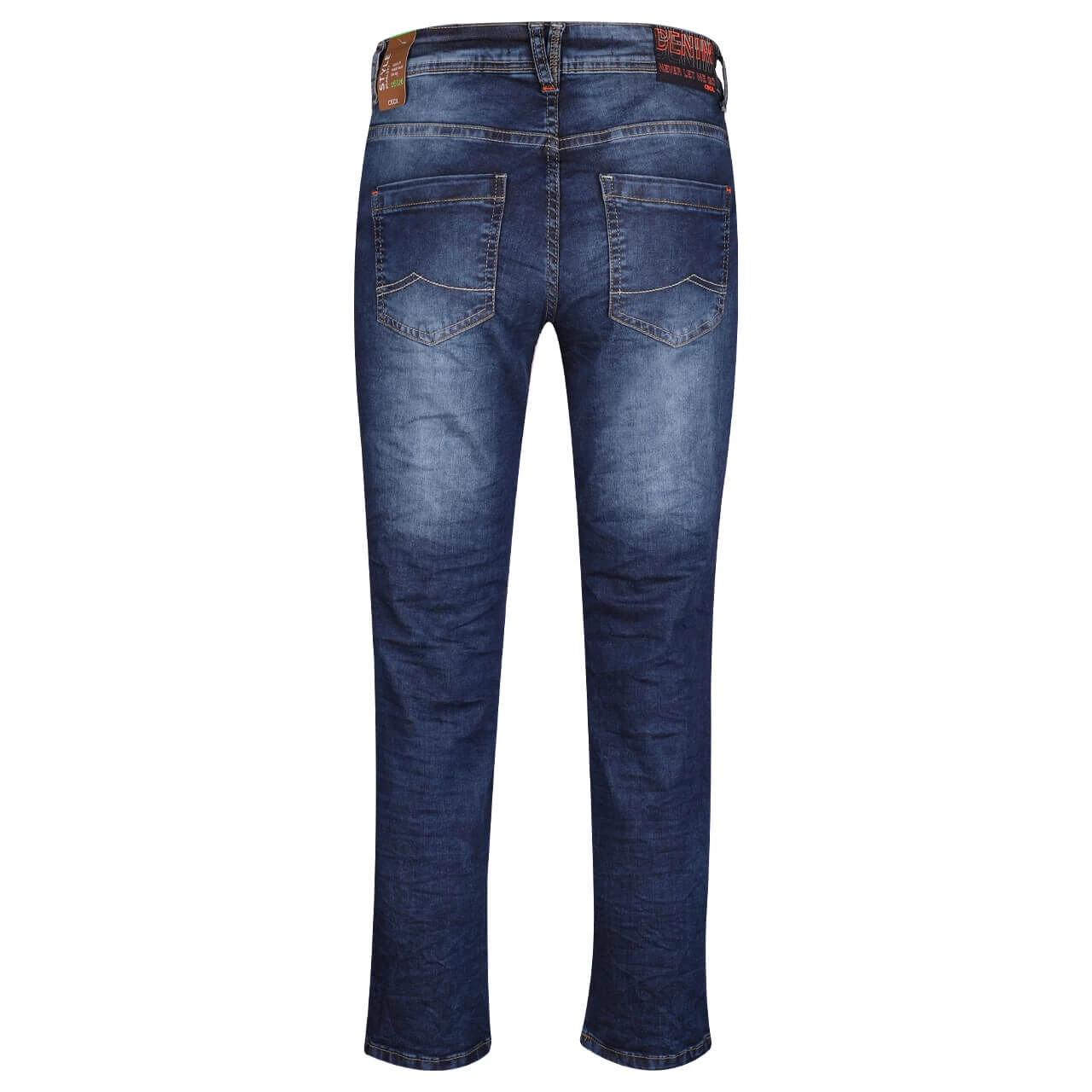 Cecil Scarlett 7/8 Jeans Mid Blue Wash 4 Cecil Scarlett 7/8 Jeans Mid Blue Wash – Bild 2