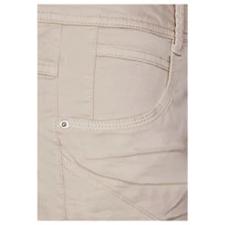 Cecil Scarlett 7/8 Baumwollhose Boulder Beige -Wellensteyn Shop cecil jeans scarlett washed beige 15603 ansicht detail vorne