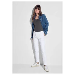 Cecil Toronto Jeans White 13 Cecil Toronto Jeans White -Wellensteyn Shop cecil jeans toronto white 10000 model
