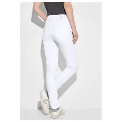 Cecil Toronto Jeans White 12 Cecil Toronto Jeans White -Wellensteyn Shop cecil jeans toronto white 10000 model hinten