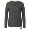 Cecil Damen Langarm Shirt Cosy Melange Tunic Dynamic Khaki -Wellensteyn Shop cecil langarmshirt melange grC3BCn 15613