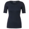 Cecil Damen T-Shirt Lena Universal Blue 2 Cecil Damen T-Shirt Lena Universal Blue -Wellensteyn Shop cecil lena shirt blau 15512