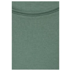 Cecil Damen T-Shirt Lena Raw Salvia Green -Wellensteyn Shop cecil lena shirt gruen 15315 detail