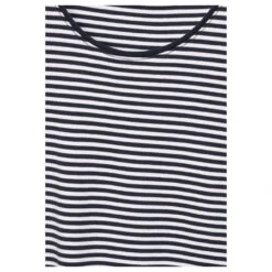 Cecil Lena T-Shirt Deep Blue Stripes -Wellensteyn Shop cecil lena stripe t shirt blau 20128 detail