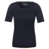Cecil Lena T-Shirt Deep Blue -Wellensteyn Shop cecil lena tshirt dunkelblau 10128 ansicht