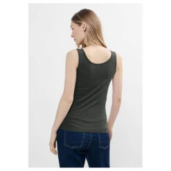 Cecil Damen Top Linda Strong Khaki -Wellensteyn Shop cecil linda top gruen 15382 model hinten