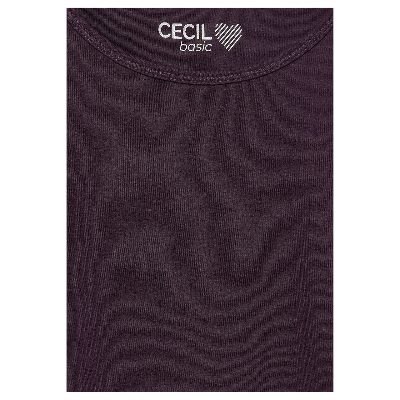 Cecil Damen Top Linda Aubergine Red 7 Cecil Damen Top Linda Aubergine Red – Bild 5