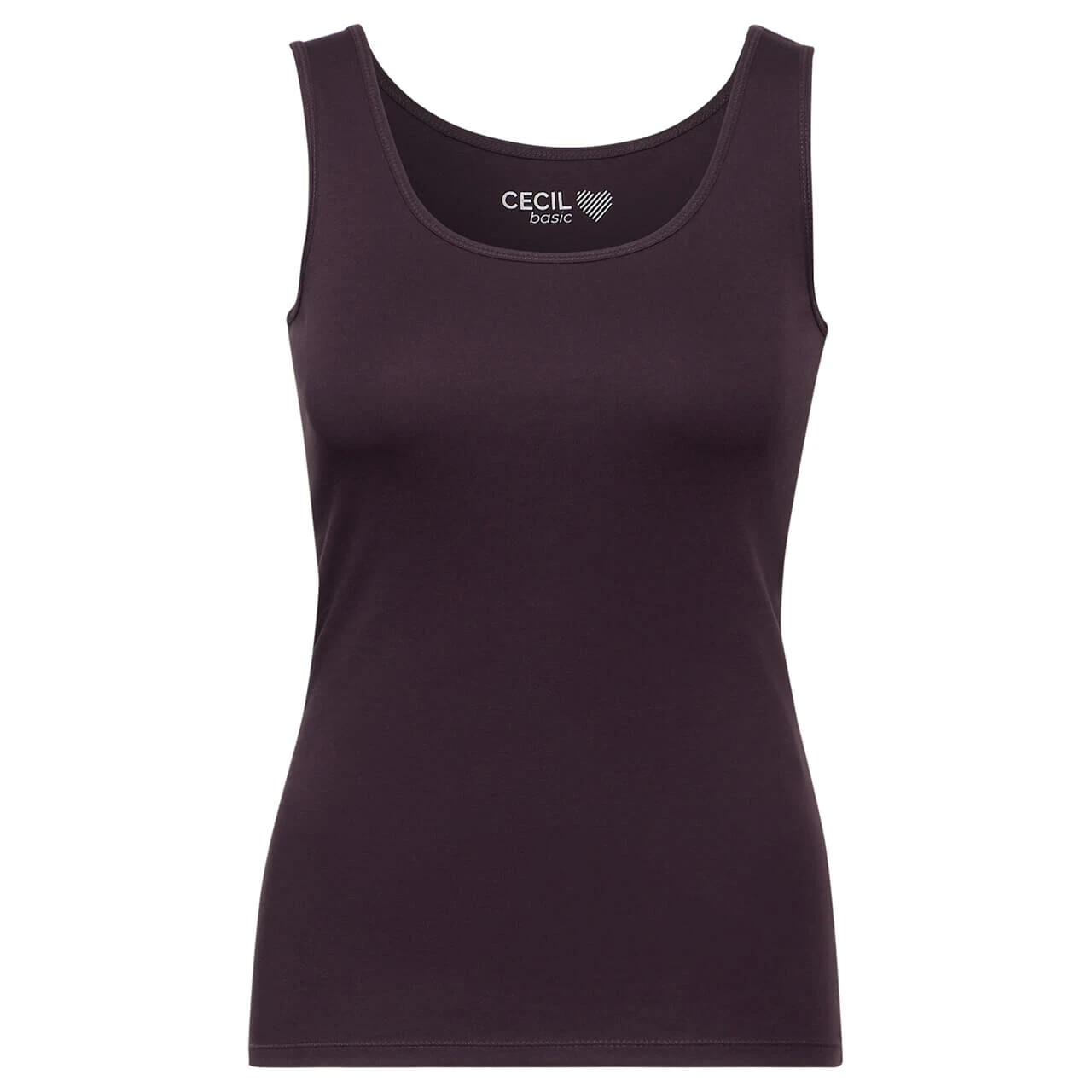 Cecil Damen Top Linda Aubergine Red 3 Cecil Damen Top Linda Aubergine Red