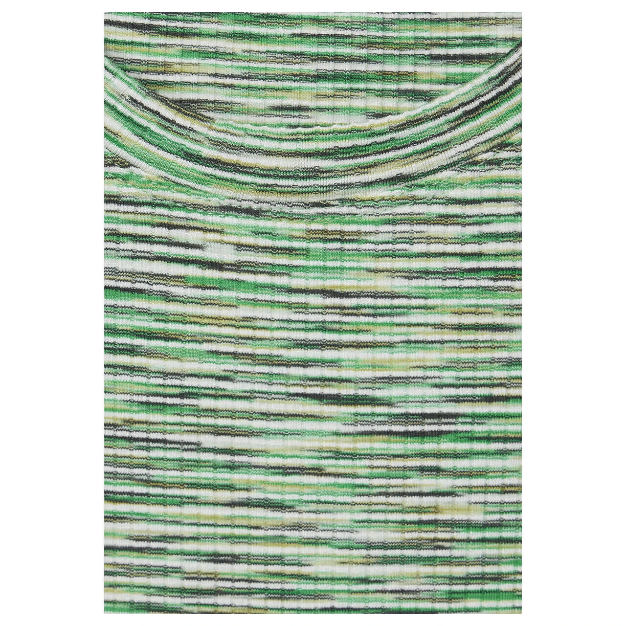 Cecil Damen 3/4 Arm Shirt Multi Melange Stripe Green 7 Cecil Damen 3/4 Arm Shirt Multi Melange Stripe Green – Bild 5