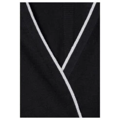 Cecil Damen Strickjacke Open Basic Cardigan Black -Wellensteyn Shop cecil open basic cardigan schwarz 20001 detail